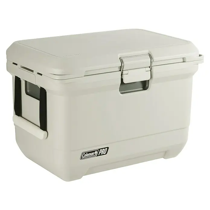 Coleman Kühlbox Pro 45QT - L x B x H: 26 x 47 x 43 cm, Schwarz, 42,5 l - Aufnahme eines robusten Coleman Pro Kühlers, perfekt für Outdoor-Abenteuer und zum Frischhalten von Speisen und Getränken.