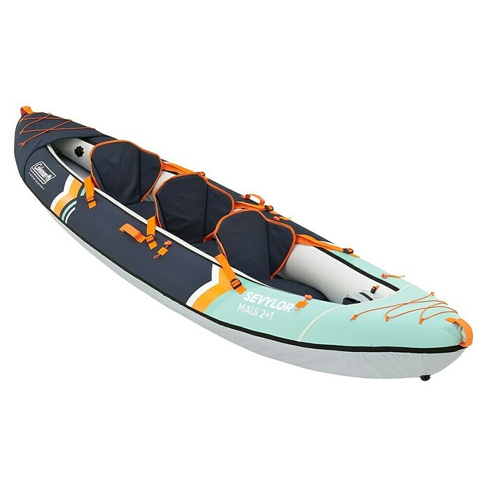 Sevylor Kajak Maui 2 + 1 (L x B: 380 x 98 cm, Nutzlast: 250 kg, Geeignet für: 2+1 Personen) | BAUHAUS
