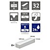 Egger Laminat Aquadura Meran Eiche (Meran Eiche, Landhausdiele, 1 292 x 193 x 7,5 mm) | BAUHAUS