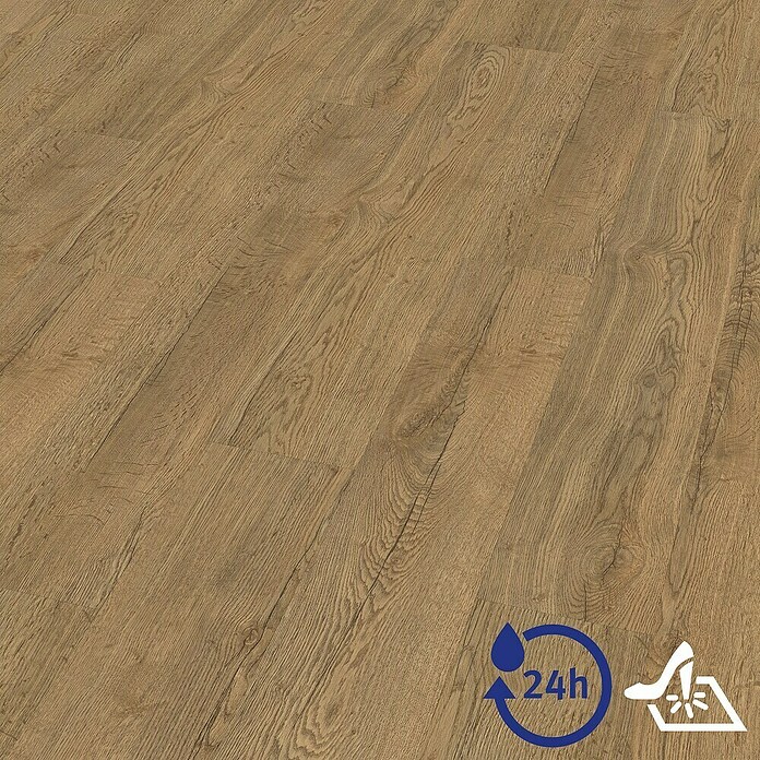 Egger Laminaat Aquadura Elva eikenbruin (1.292 x 193 x 7,5 mm, Planken) | BAUHAUS