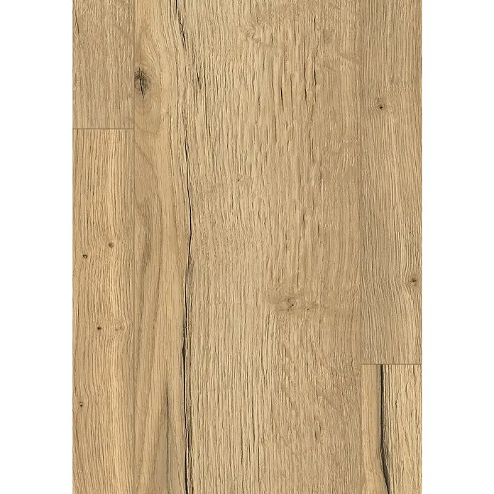 Egger Laminat Aquadura+ - Halifax Eiche natur, Landhausdiele, 1.292 x 193 x 7,5 mm - Helles Eichenlaminat mit natürlicher Holzstruktur. Ideal für ein warmes, einladendes Ambiente in jedem Raum mit rustikalem Charme.