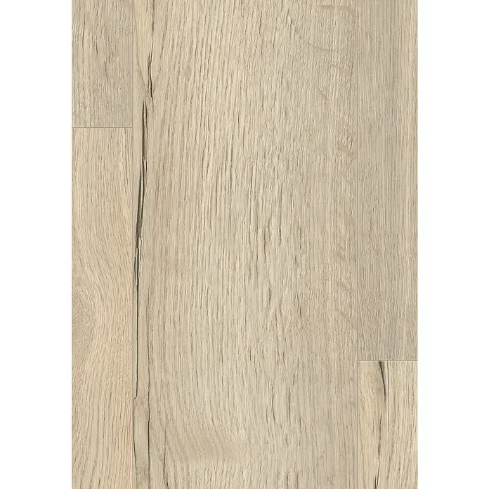 Egger Laminat Aquadura+ - Halifax Eiche weiss, Landhausdiele, 1.292 x 193 x 7,5 mm - Hochwertiges Laminat in hellem Holzdesign mit feiner Maserung und natürlichen Farbvariationen für ein warmes und einladendes Ambiente.