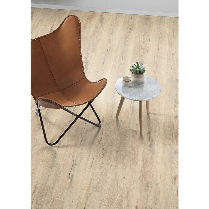 Egger Laminat Aquadura Panora Eiche beige (Panora Eiche beige, Landhausdiele, 1 292 x 193 x 7,5 mm) | BAUHAUS