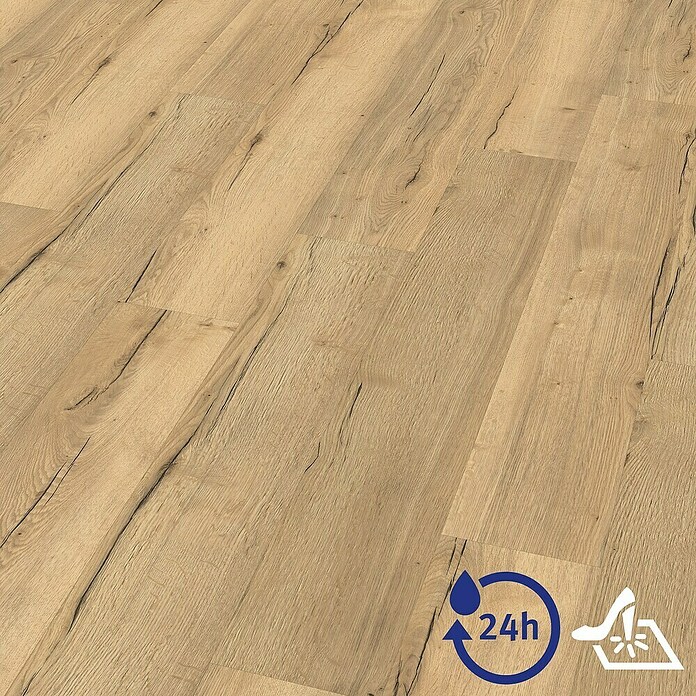 Egger Laminaat Aquadura Halifax Natural Eiken (Planken, 1.292 x 193 x 7,5 mm) | BAUHAUS