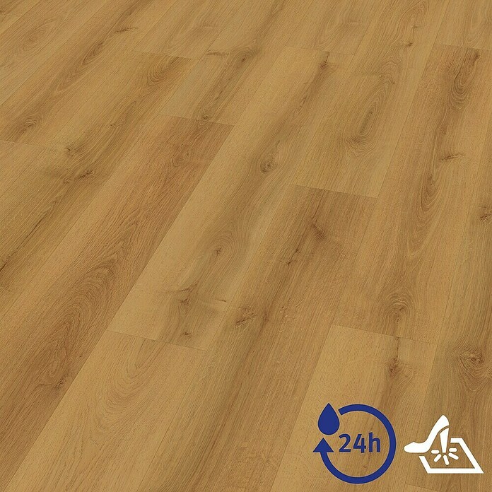 Egger Laminatmuster Aquadura (297 x 193 x 7,5 mm, Landhausdiele, Meran Eiche) | BAUHAUS