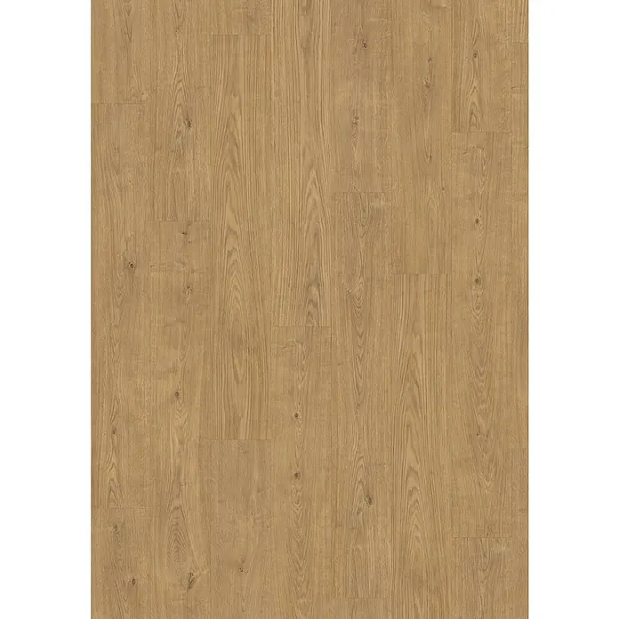 Egger Laminat Aquadura+ - Berdal Eiche natur, Landhausdiele, 1.292 x 193 x 7,5 mm - Abbildung von Laminatboden in Holzoptik, der eine warme und natürliche Atmosphäre durch seine Maserung und Farbe vermittelt.