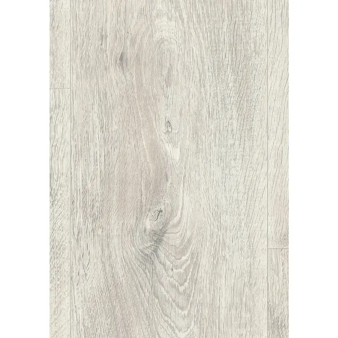 Egger Laminat Aquadura+ - Waltham Eiche weiss, Landhausdiele, 1.292 x 246 x 7,5 mm - Helle Holzbodenstruktur mit Maserung. Ideal für moderne Innenräume, die einen natürlichen Look wünschen. Die Oberfläche wirkt einladend.