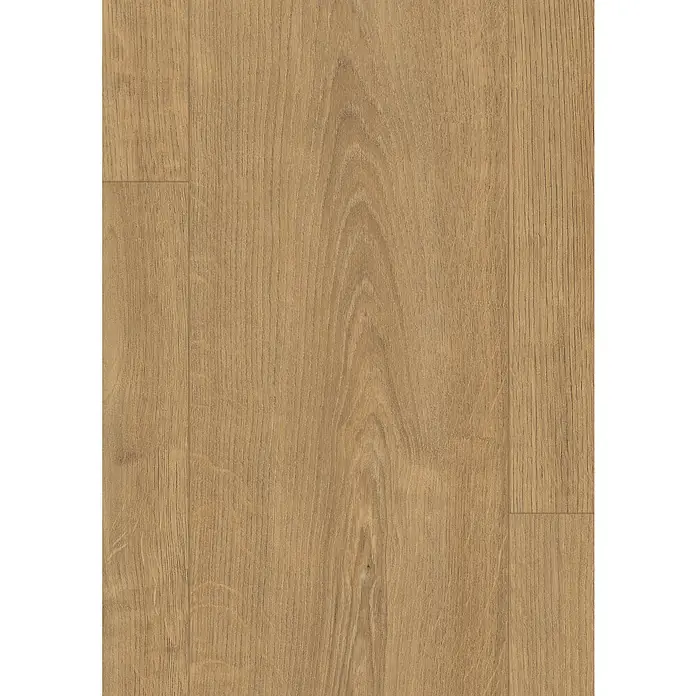 Egger Laminat Aquadura+ - Berdal Eiche natur, Landhausdiele, 1.292 x 193 x 7,5 mm - Nahaufnahme eines Laminatbodens mit Holzstruktur in warmen Farbtönen, ideal für moderne Innenräume.