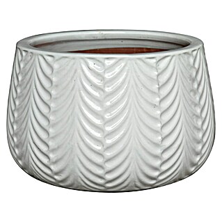 Tegla za biljke Pearl (Bijela, Ø x V: 29 x 18 cm)