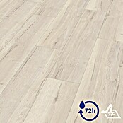 Egger Laminatmuster Aquadura+ (297 x 246 x 7,5 mm, Landhausdiele, Halifax Eiche creme) | BAUHAUS