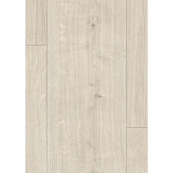 Egger Laminatmuster Aquadura+ (297 x 193 x 7,5 mm, Landhausdiele, Berdal Eiche weiss) | BAUHAUS