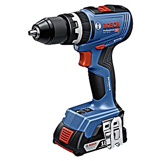 Bosch Professional AMPShare 18V Akumulatorska udarna bušilica/odvijač GSB 18V-65 (18 V, 2 baterije, 2 Ah - 4 Ah, 65 Nm)