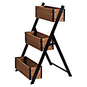 Dobar Pflanzkasten (91 x 50 x 60 cm, Verbundwerkstoff, Teak) | BAUHAUS