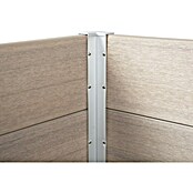Dobar Hochbeet XL (115 x 70 x 75 cm, Verbundwerkstoff, Silbergrau) | BAUHAUS