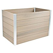 Dobar Hochbeet XL (115 x 70 x 75 cm, Verbundwerkstoff, Silbergrau) | BAUHAUS