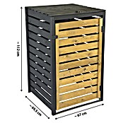 Dobar Mülltonnenbox (69,5 x 67 cm, Geeignet für Anzahl Mülltonnen: 1 Stk.) | BAUHAUS