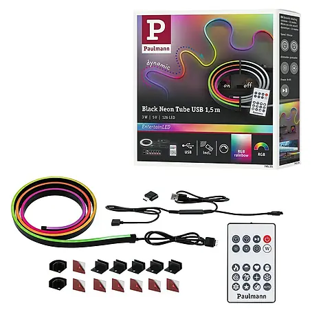Paulmann  LED-Band-Set Black Neon Tube
