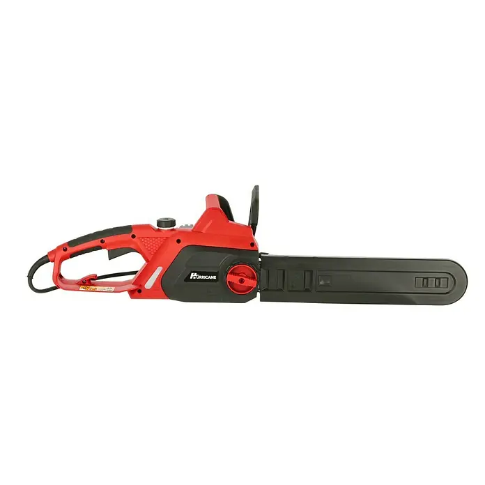 Hurricane Elektro-Kettensäge HEK-I-18/35 - 1.800 W, Schwertlänge: 35 cm, Max. Aststärke: 32 cm - Abbildung einer Hurricane-Kettensäge.