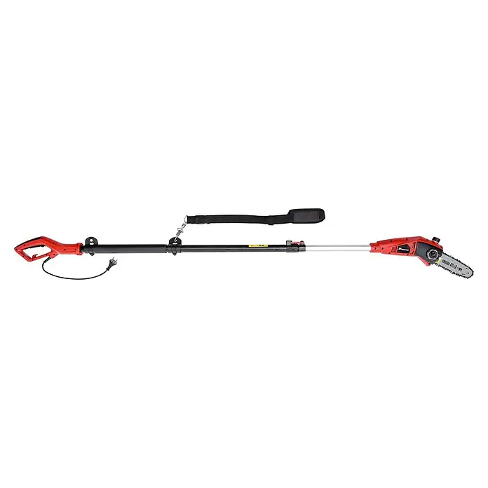 Hurricane Elektro-Hochentaster HESI 750-1 - 750 W, Schwertlänge: 20 cm, Länge Stiel: 210 cm - 292 cm - Eine elektrische Hochentaster-Kettensäge, ideal für Baumschnittarbeiten in der Höhe. Praktisch und sicher für den Garten.