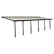 Solid Elements Terrassenüberdachung Martina (Tiefe: 3 m, B x H: 8,5 x 2,1 m, Anthrazitgrau)