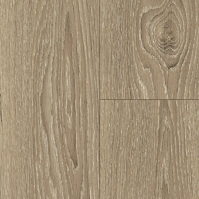 Egger Laminat NatureSense - Eiche Amiens hell, Landhausdiele, 1.292 x 193 x 8 mm - Nahaufnahme von Laminatboden mit natürlicher Holzstruktur, ideal für moderne Innenräume, bietet Wärme und Eleganz.