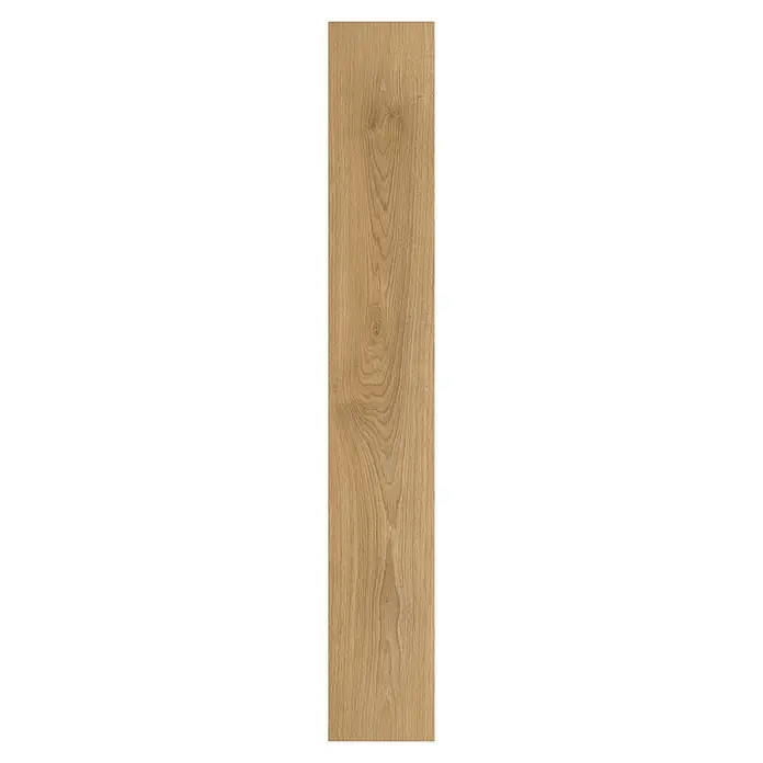 Egger Laminat NatureSense - Nord Eiche hellbraun, Landhausdiele, 1.292 x 193 x 8 mm - Detailaufnahme eines Holzfußbodens mit markanter Maserung und warmer, natürlicher Farbgebung. Perfekt für ein gemütliches Wohnambiente.
