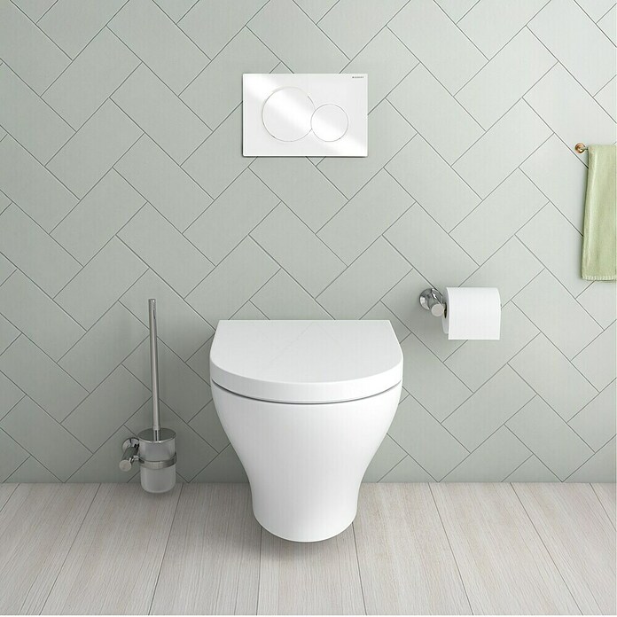Geberit Betätigungsplatte Sigma 01 (Weiß, 2-Mengen-Spülung)
