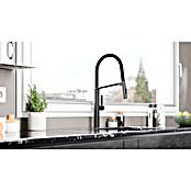 Grifo de cocina flexible Tokyo (Antracita, Mate) | BAUHAUS