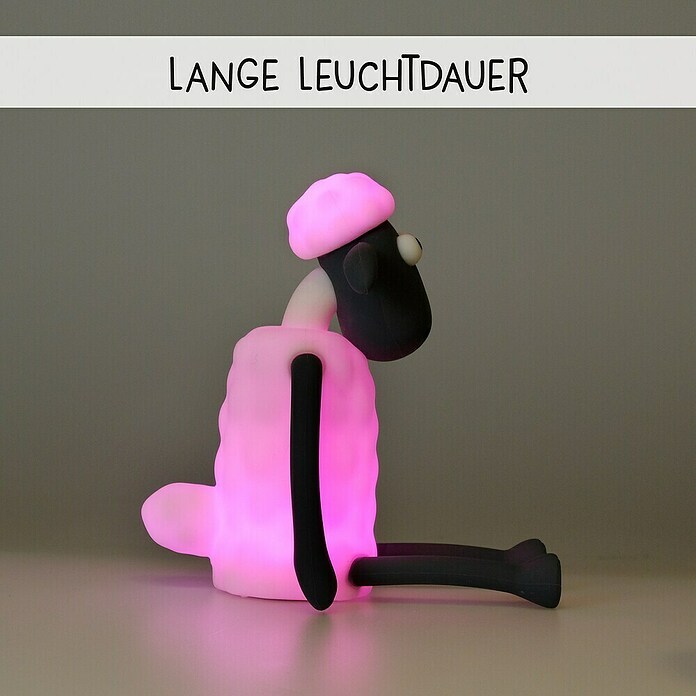 MegaLight Nachtlicht Shaun das Schaf (RGBW, Akkubetrieben) | BAUHAUS