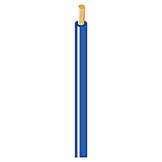 Bricable Cable eléctrico HO7Z1-K (H07Z1-K, Número de cables: 1, 2,5 mm², 200 m, Azul)