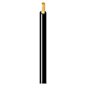 Bricable Cable eléctrico HO7Z1-K (H07Z1-K, Número de cables: 1, 2,5 mm², 200 m, Negro) | BAUHAUS