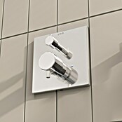 VitrA Flow Square UP-Badewannenarmatur (Ausladung Armatur: 89 mm, Chrom, Glänzend) | BAUHAUS