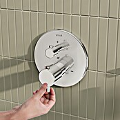 VitrA Flow Soft UP-Badewannenarmatur (Chrom, Glänzend, Ausladung Armatur: 88 mm, Inclusive Hülse) | BAUHAUS