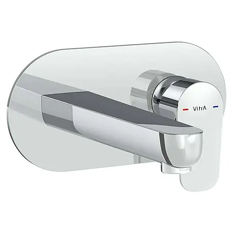 VitrA Flow Soft Wand-Waschtischarmatur