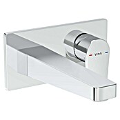 VitrA Flow Square Waschtischarmatur (Chrom, Glänzend, Ausladung Armatur: 212 mm) | BAUHAUS