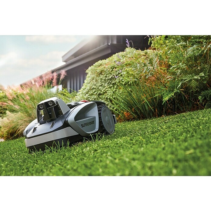 Sunseeker Mähroboter V3 Plus (1 000 m², Schnittbreite: 18 cm, Kamera-gestützte Navigation) | BAUHAUS