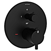 VitrA Flow Soft Brausearmatur (Schwarz, Matt, Ausladung Armatur: 88 mm, Ohne Hülse) | BAUHAUS