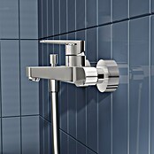 VitrA Flow Square Badewannenarmatur (Chrom, Glänzend) | BAUHAUS