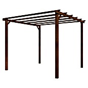 Décor et Jardin Pérgola Basic (L x An: 300 x 300 cm, Marrón) | BAUHAUS