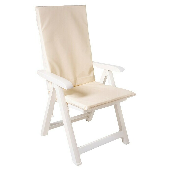 Cojín para asiento de posiciones (Crudo, L x An x Al: 120 x 50 x 3,5 cm, Composición del material de la funda: 70% algodón 30% poliéster) | BAUHAUS