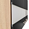 Respekta Merle Miniküche Set 3 (Breite: 100 cm, Schwarz, Glaskeramikkochfeld) | BAUHAUS