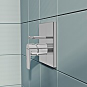 VitrA Flow Square UP-Badewannenarmatur (Ausladung Armatur: 90 mm, Chrom, Glänzend) | BAUHAUS
