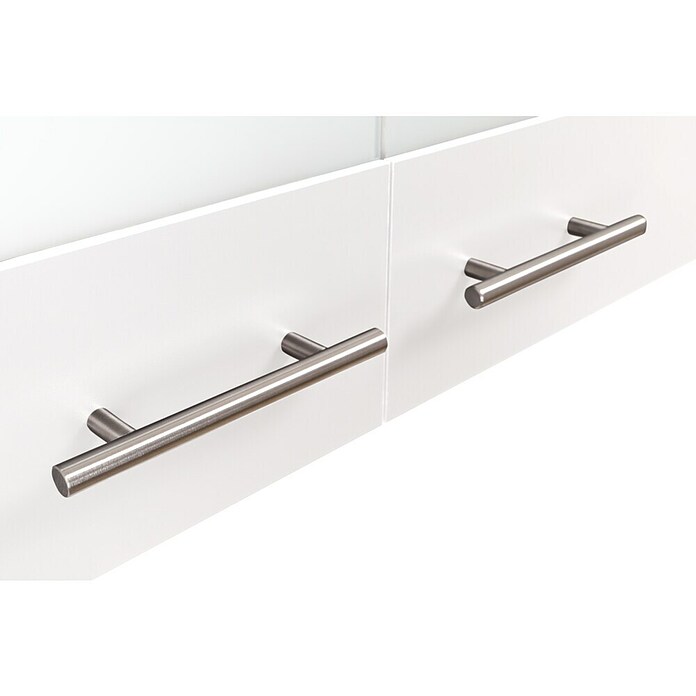Respekta Merle Miniküche Set 3 (Breite: 100 cm, Weiß, Glaskeramikkochfeld) | BAUHAUS
