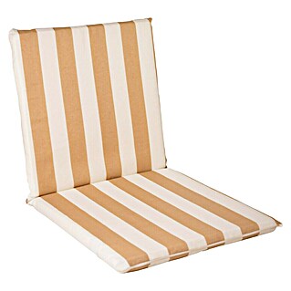 Cojín para respaldo alto (Arena/Blanco, L x An x Al: 95 x 45 x 3,5 cm)