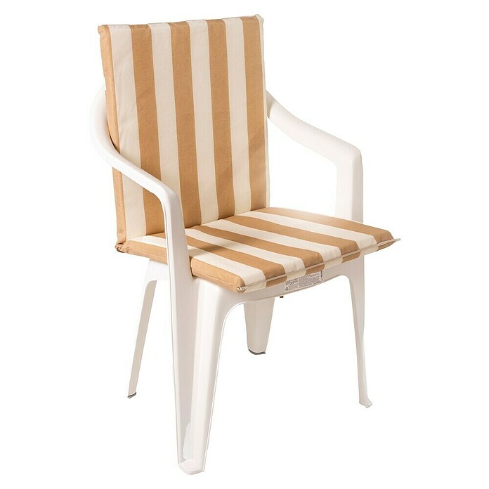 Cojín para respaldo alto (Arena/Blanco, L x An x Al: 95 x 45 x 3,5 cm) | BAUHAUS