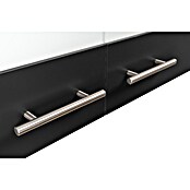 Respekta Merle Miniküche Set 3 (Breite: 100 cm, Schwarz, Glaskeramikkochfeld) | BAUHAUS