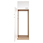 Respekta Merle Geräteumbauschrank (B x T x H: 60 x 60 x 200 cm, Weiß, Für Kühl-Gefrierkombination) | BAUHAUS