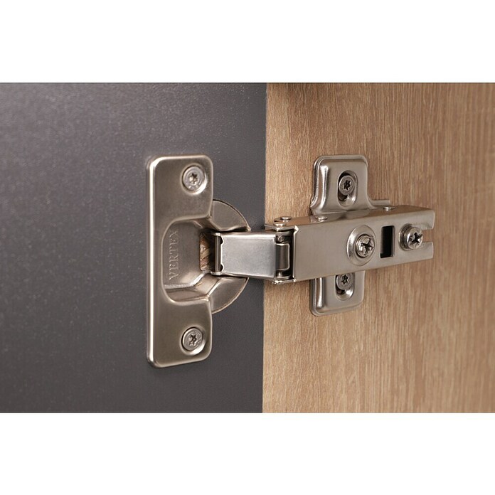 Respekta Merle Hängeschrank (B x T x H: 100 x 34,6 x 224,4 cm, Grau, 4 Stk.) | BAUHAUS