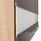 Respekta Merle Küchen-Set (100 x 60 x 200 cm, Grau/Glas) | BAUHAUS
