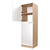Respekta Merle Geräteumbauschrank (B x T x H: 60 x 60 x 200 cm, Weiß, Für Kühl-Gefrierkombination) | BAUHAUS